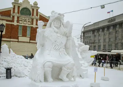 Новосибирцы стали победителями Сибирского фестиваля снежной скульптуры
