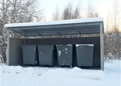 В частном секторе Красноярска оборудовали еще 28 площадок для сбора мусора
