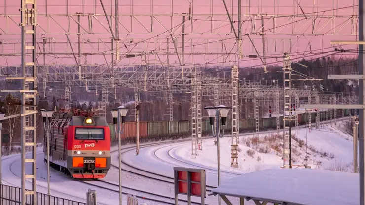 Погрузка на железной дороге в Красноярском крае превысила 4 млн тонн в январе