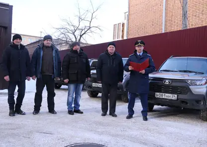В Красноярском крае в 2022 году автопарк прокуратуры пополнили четыре служебные машины
