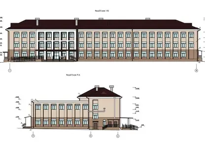В Красноярске реконструируют школу № 86 на ул. Лизы Чайкиной
