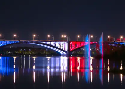 В Красноярске 16 и 17 сентября в последний раз запустят речной фонтан 