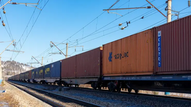 Перевозки контейнеров на Красноярской железной дороге в январе–марте выросли на 32,5%