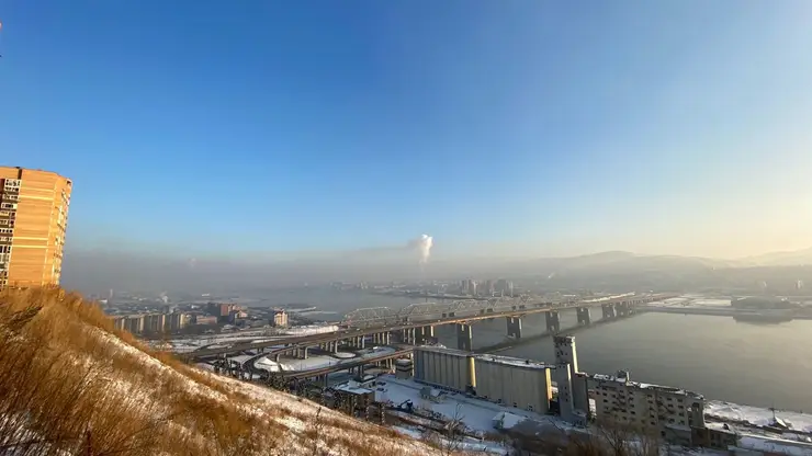 В последние дни новогодних праздников в Красноярске будет тепло