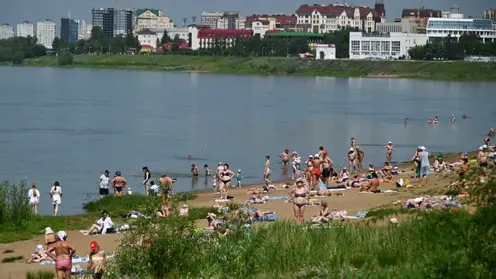 В Красноярском крае работают 10 пляжей