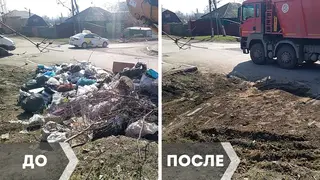 Из частного сектора Покровки в Красноярске вывезли 14 КамАЗов мусора