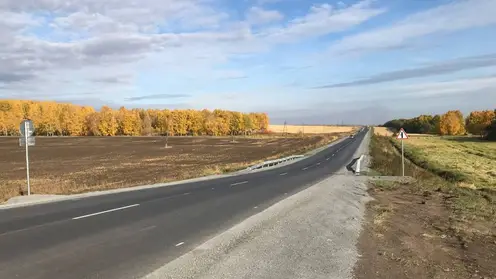 В Красноярском крае завершился ремонт дороги между Ужуром и Ильинкой