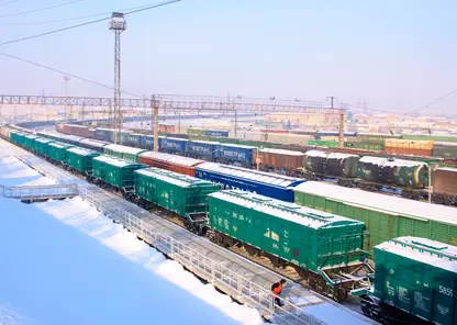 Погрузка на Красноярской железной дороге выросла на 0,5% в феврале