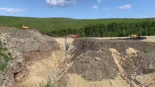 В Северобайкальске началась рекультивация свалки в рамках федерального проекта «Чистая страна»