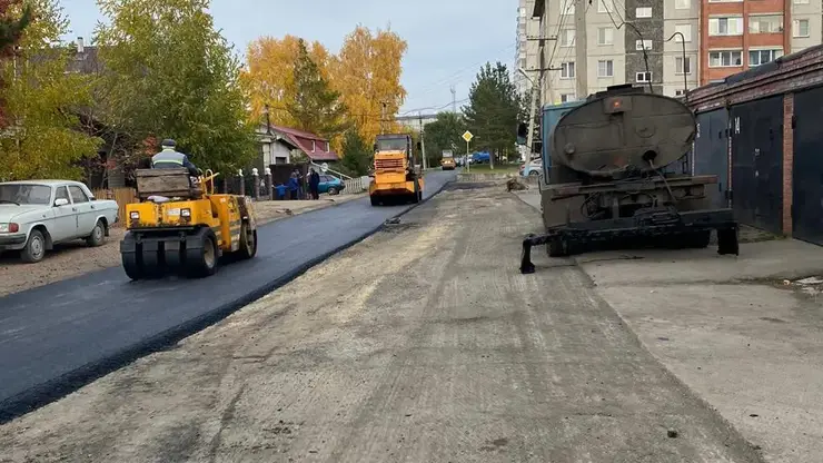 На 71 участке дорог в Красноярске завершили ремонтные работы