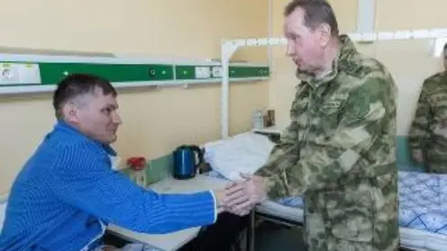 Раненого в бою на Украине росгвардееца из Иркутска наградили орденом Мужества