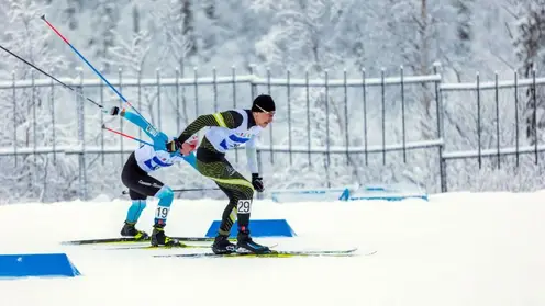 Красноярец Павел Соловьев выиграл серебро всероссийских соревнований по лыжным гонкам