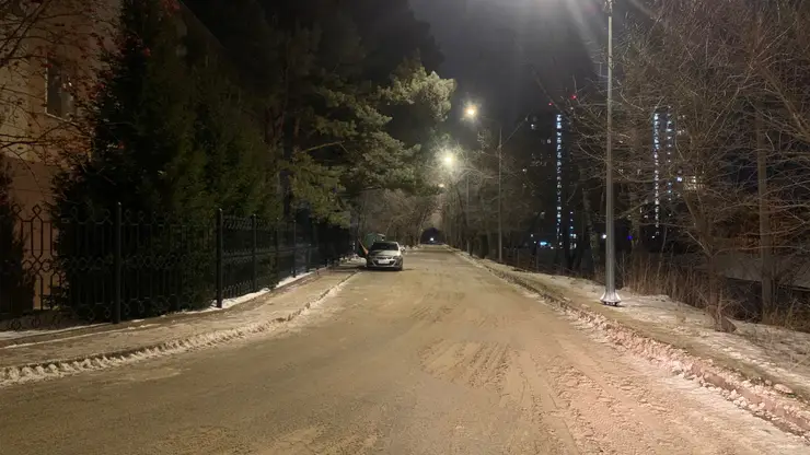Ещё на 12 улицах Красноярска вновь появилось уличное освещение