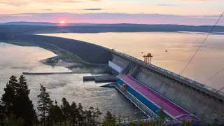 Для Богучанской ГЭС установлен режим работы в июле