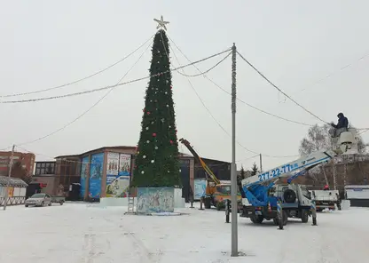 В Красноярске 23 декабря состоится открытие главной ёлки Железнодорожного района