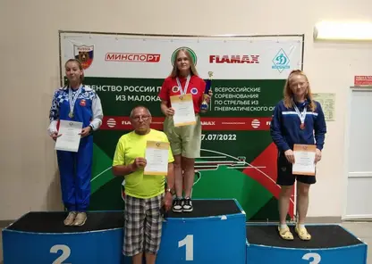 Спортсменки Красноярского края получили 6 медалей Всероссийских соревнований по стрельбе