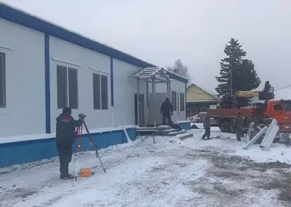 В Нижнеингашском районе строят врачебную амбулаторию за 60 млн рублей
