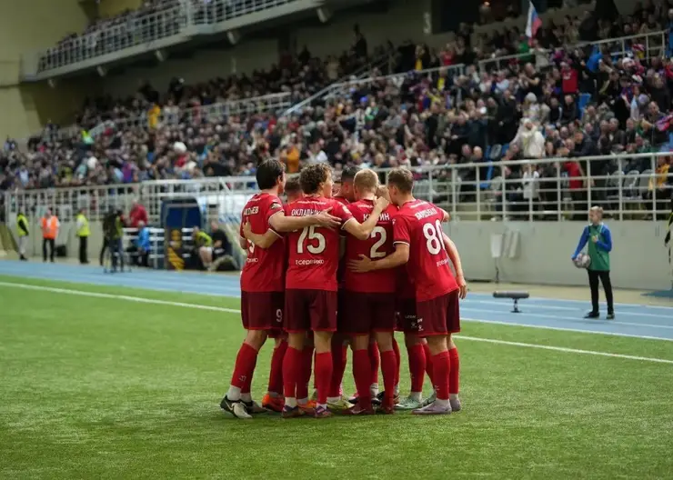Футбольный «Енисей» обыграл «Торпедо» в первом матче после зимнего перерыва