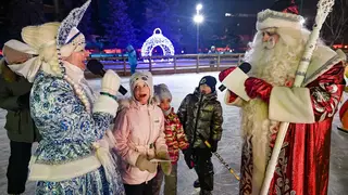 В Красноярске на площади Мира сегодня пройдут новогодние представления на льду