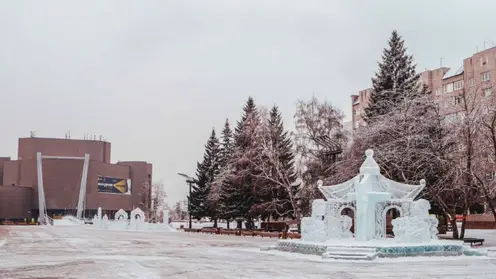 Последние выходные января в Красноярске будут тёплыми и снежными