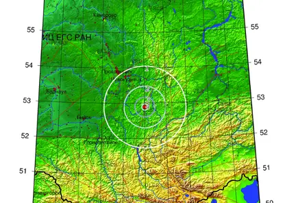 В одном из районов Новосибирской области 29 мая зафиксировали землетрясение