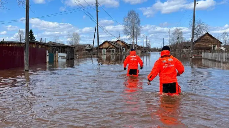Несколько деревень затопило в Иркутской области из-за интенсивного таяния снега