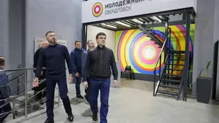 Губернатор Красноярского края Михаил Котюков посетил строящиеся социальные объекты на подшефной территории ЛНР