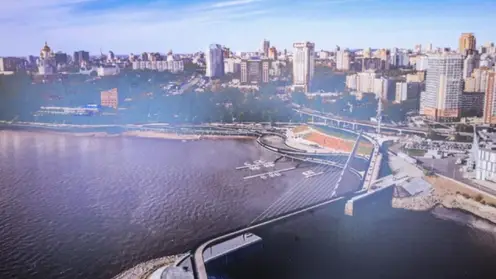 В Хабаровске представили эскиз самой длинной речной набережной в России