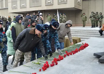 В Красноярске захоронили останки воина, павшего в бою во время Великой Отечественной войны
