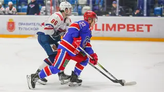 Красноярский «Сокол» в овертайме уступил хоккеистам АКМ из Тулы