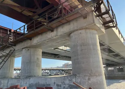 В Улан-Удэ новый мост соединил два берега реки