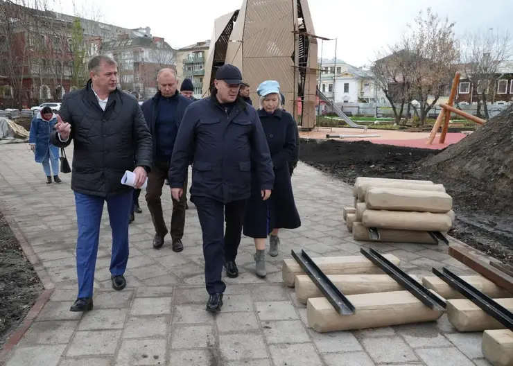 Мэр Красноярска Владислав Логинов рассказал о реконструкции Центрального парка
