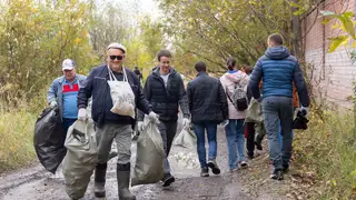 Волонтёры «Дня реки» собрали на берегу Енисея 5 тонн мусора 