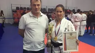 Красноярка Анастасия Жирнова стала чемпионкой страны по киокусинкай