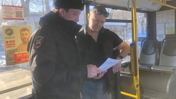 Сотрудники ГИБДД Красноярска за час выявили 9 нарушений ПДД водителями автобусов