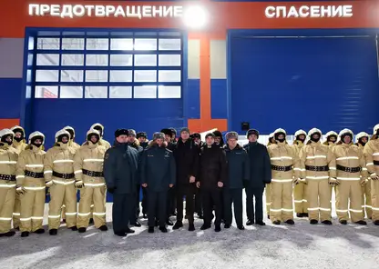 В Норильске появилось новое пожарное депо