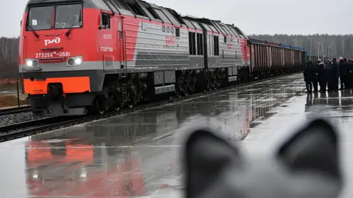 В Новосибирской области локомотив столкнулся с КамАЗом