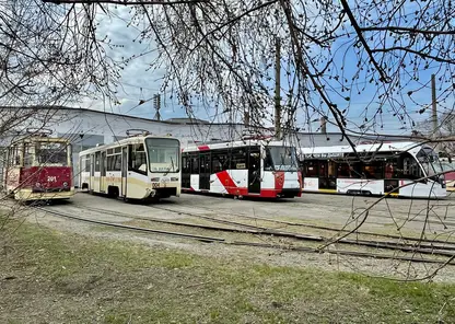 Схема движения трамваев №4 и №7 будет изменена в Красноярске на выходных 