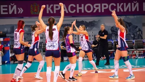 Красноярские волейболистки одержали первую домашнюю победу в чемпионате