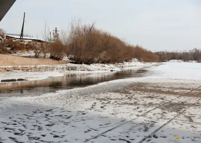 В Улан-Удэ запретили передвижение по льду Степной протоки