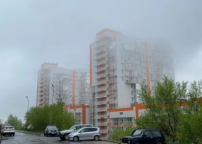В Красноярске в ближайшие два часа ожидается гроза и шквалистый ветер до 20 м/с