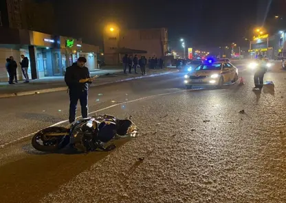 В Кемеровской области мотоциклист погиб при столкновении с автомобилем ДПС