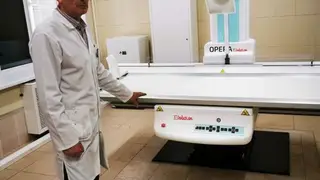 Новый современный рентген-комплекс установили в красноярской поликлинике № 7