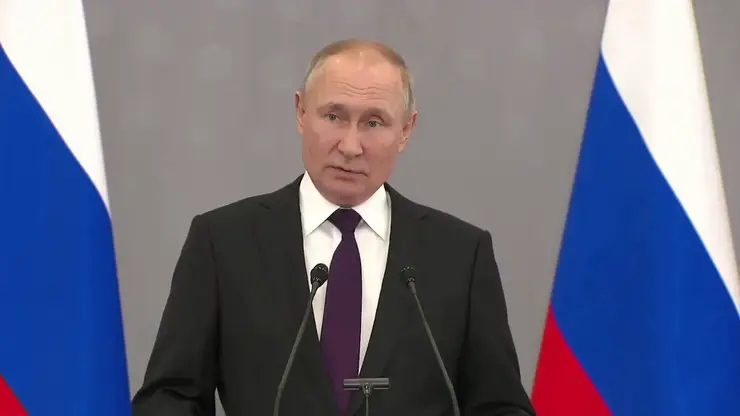 Владимир Путин выступил на заседании координационного совета по обеспечению нужд военной операции