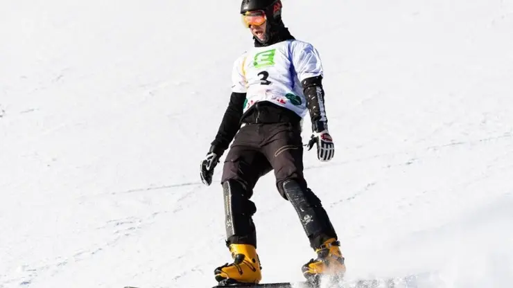 Сноубордист из Дивногорска Дмитрий Логинов выиграл бронзу на этапе Кубка России