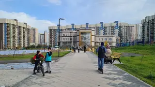 В Красноярске в Центральном районе появился новый сквер