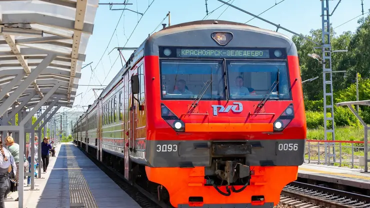Пригородные поезда КрасЖД будут курсировать по измененному расписанию в связи с ремонтными работами