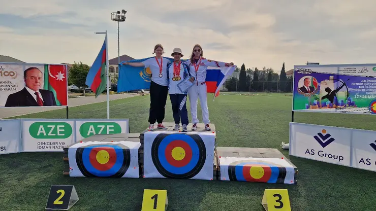 Красноярская лучница выиграла бронзу на международных соревнованиях в Баку