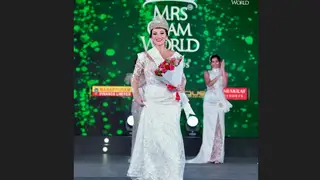 Жительница Красноярска выиграла корону Международного конкурса красоты в Индии