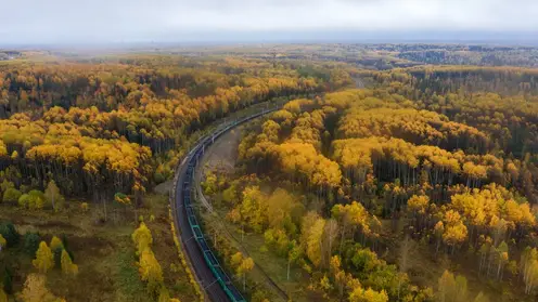 Погрузка на Красноярской железной дороге выросла на 3,6% в январе–сентябре
